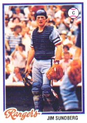 1978 Topps Baseball Cards      492     Jim Sundberg